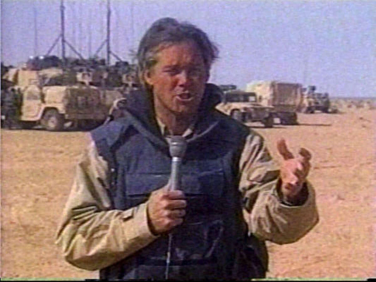 NBC's David Bloom, 39, was reporting the beginning of the war on Iraq in April 2003 when he died of a pulmonary embolism. The war in Iraq so far has claimed the lives of 74 journalists.