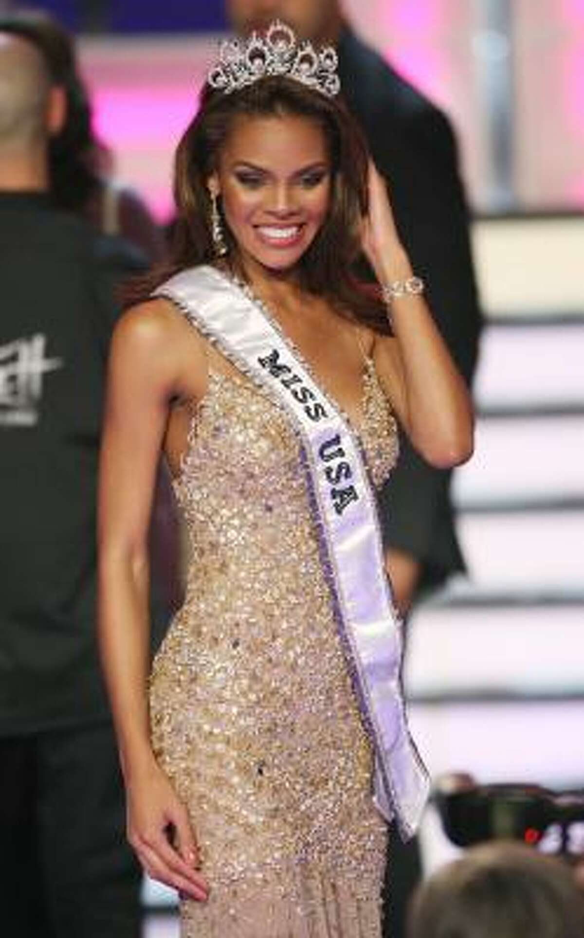 Former Miss USA Crystle Stewart marries model Max Sebrechts