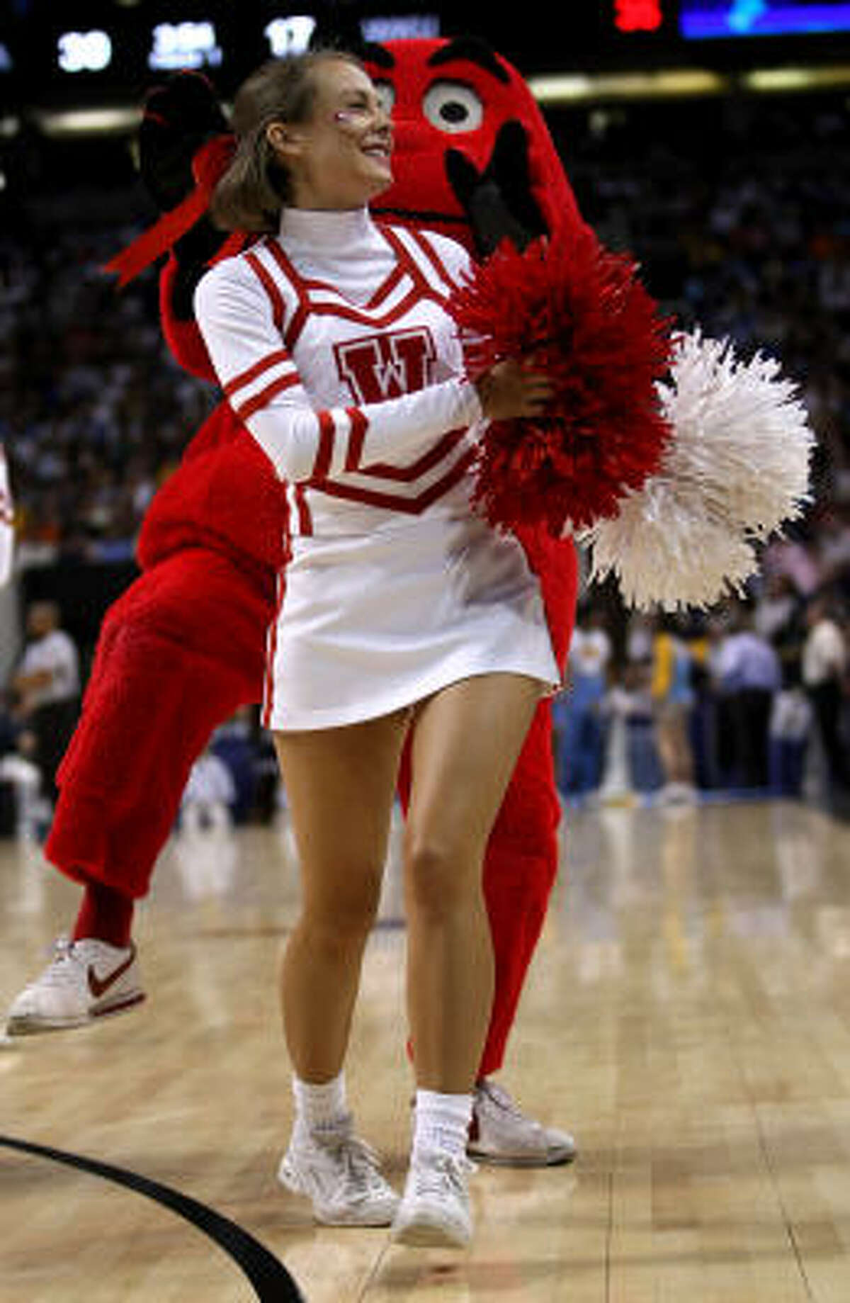 NCAA cheerleaders