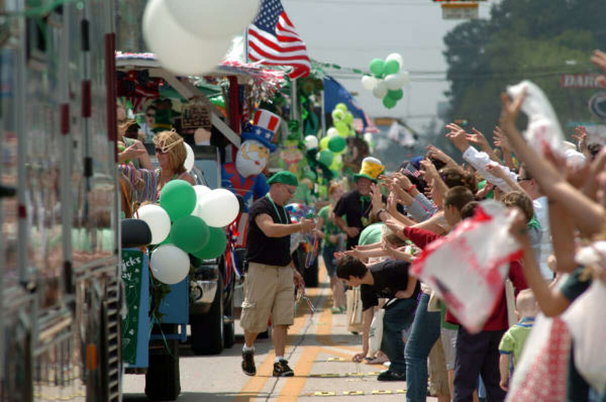 St. Patrick's Day Parade on FM 1960