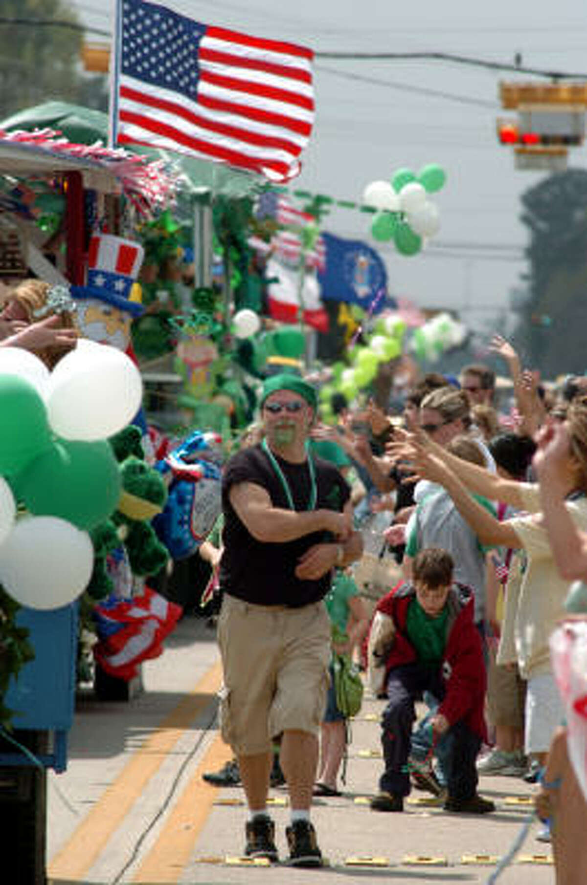 St. Patrick's Day Parade on FM 1960