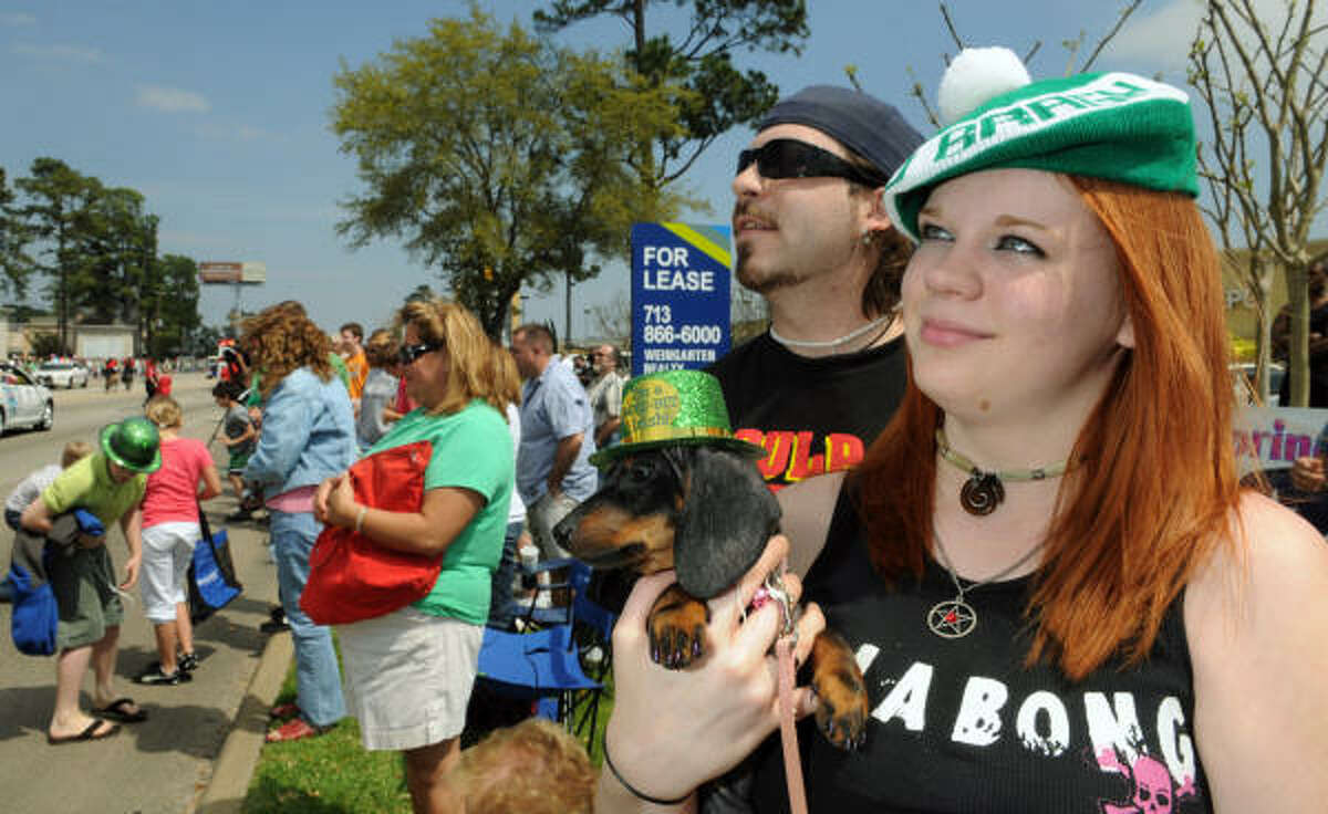 St. Patrick's Day Parade on FM 1960