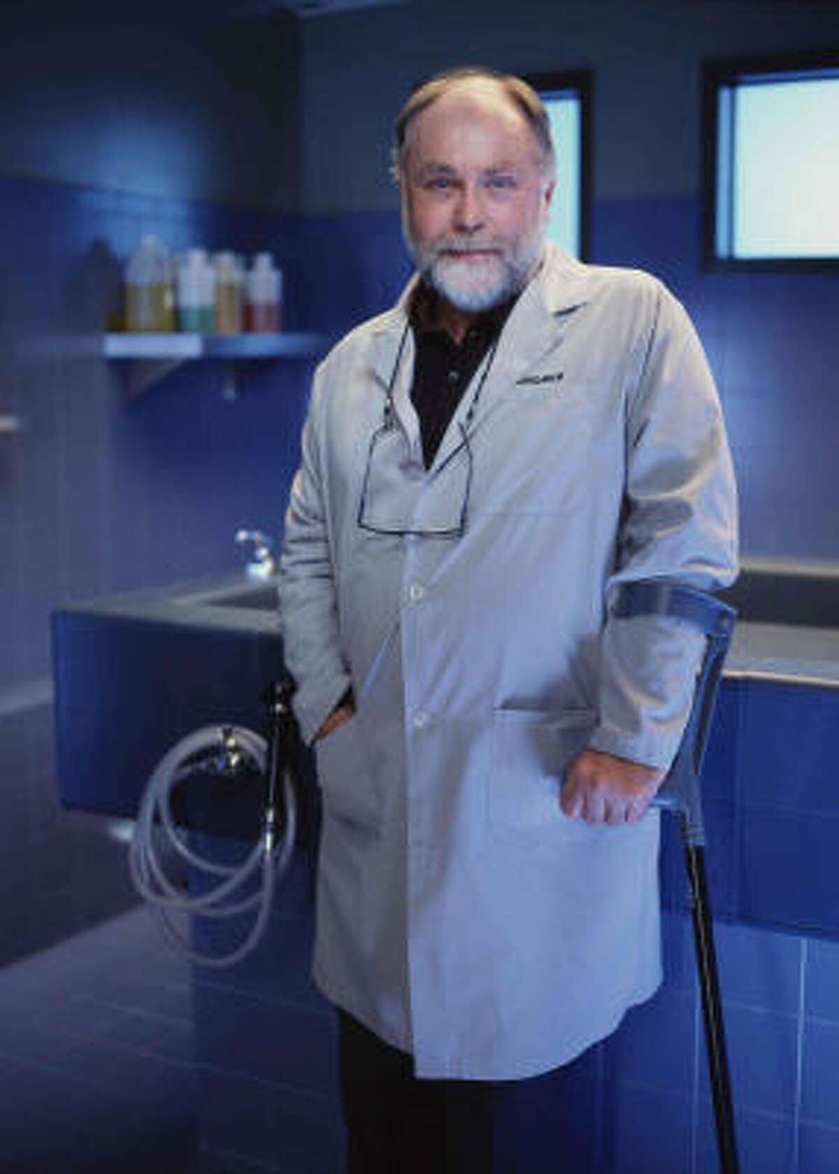 Dr. Al Robbins (Robert David Hall) on CSI: Not surprised by any bloody thing.