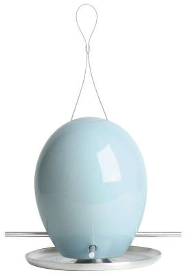 Gift Tip Egg Bird Feeder Houston Chronicle