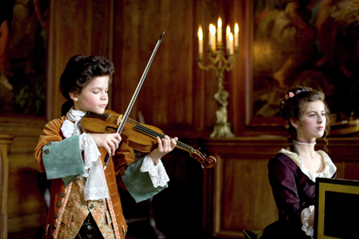 David Moreau as Wolfgang Mozart and Marie Féret as Nannerl Mozart in "Mozart's Sister."