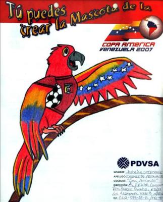 Preservativo al límite Desarrollar Un papagayo será la mascota de la Copa América