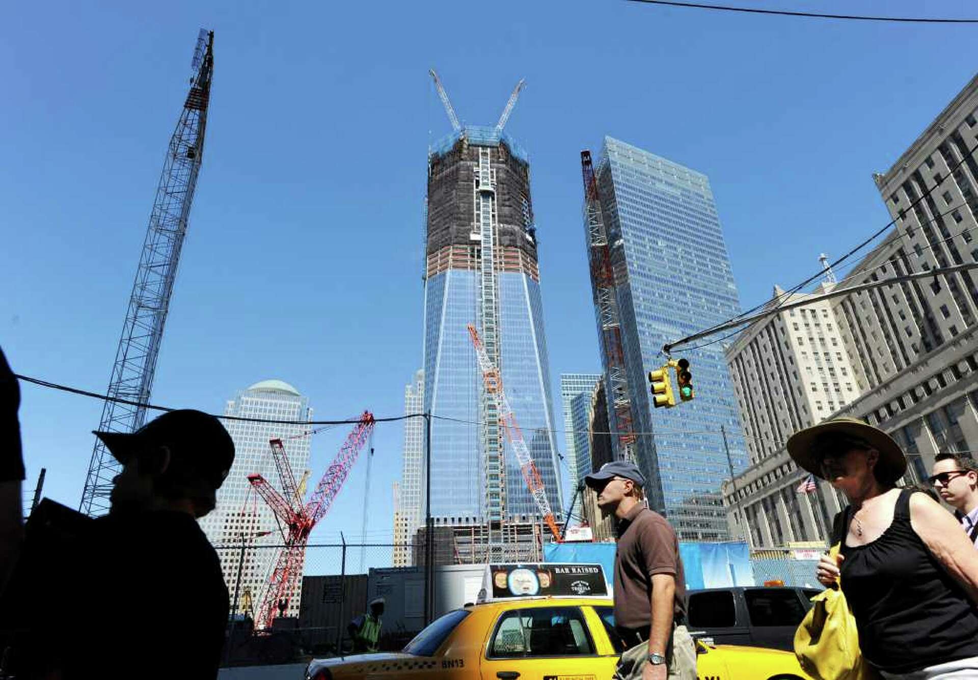 'You get back up': Freedom Tower rises from the void of ground zero