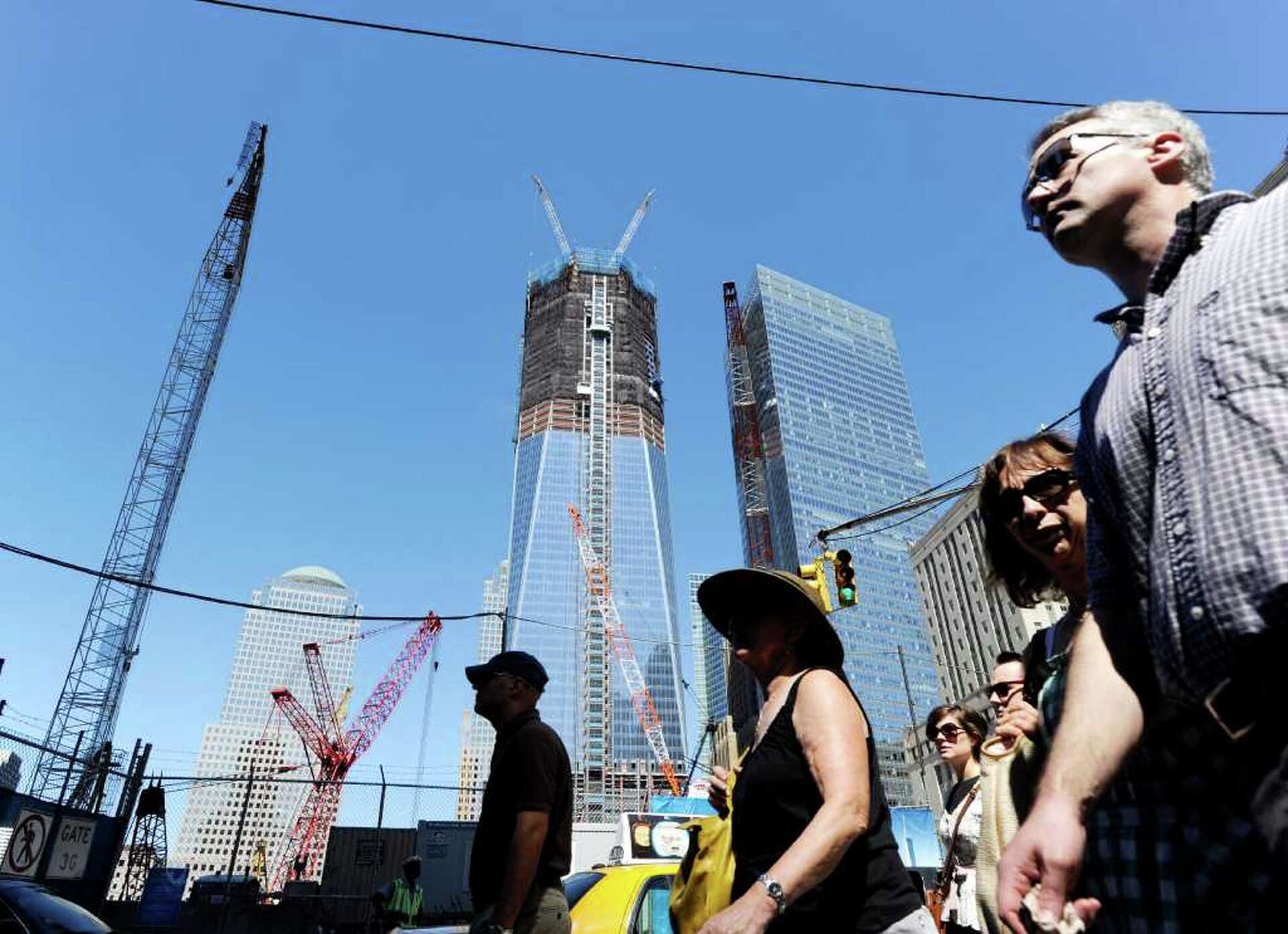 'You get back up': Freedom Tower rises from the void of ground zero