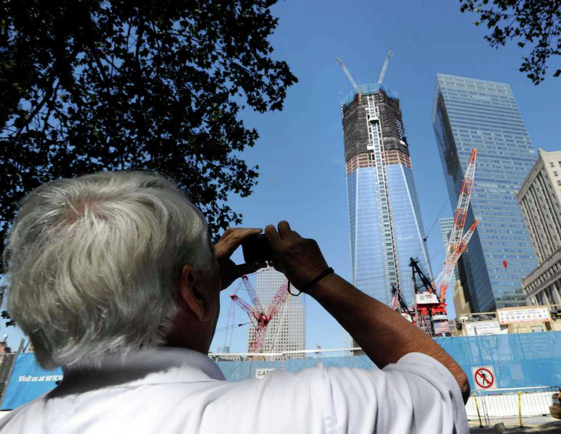 'You get back up': Freedom Tower rises from the void of ground zero