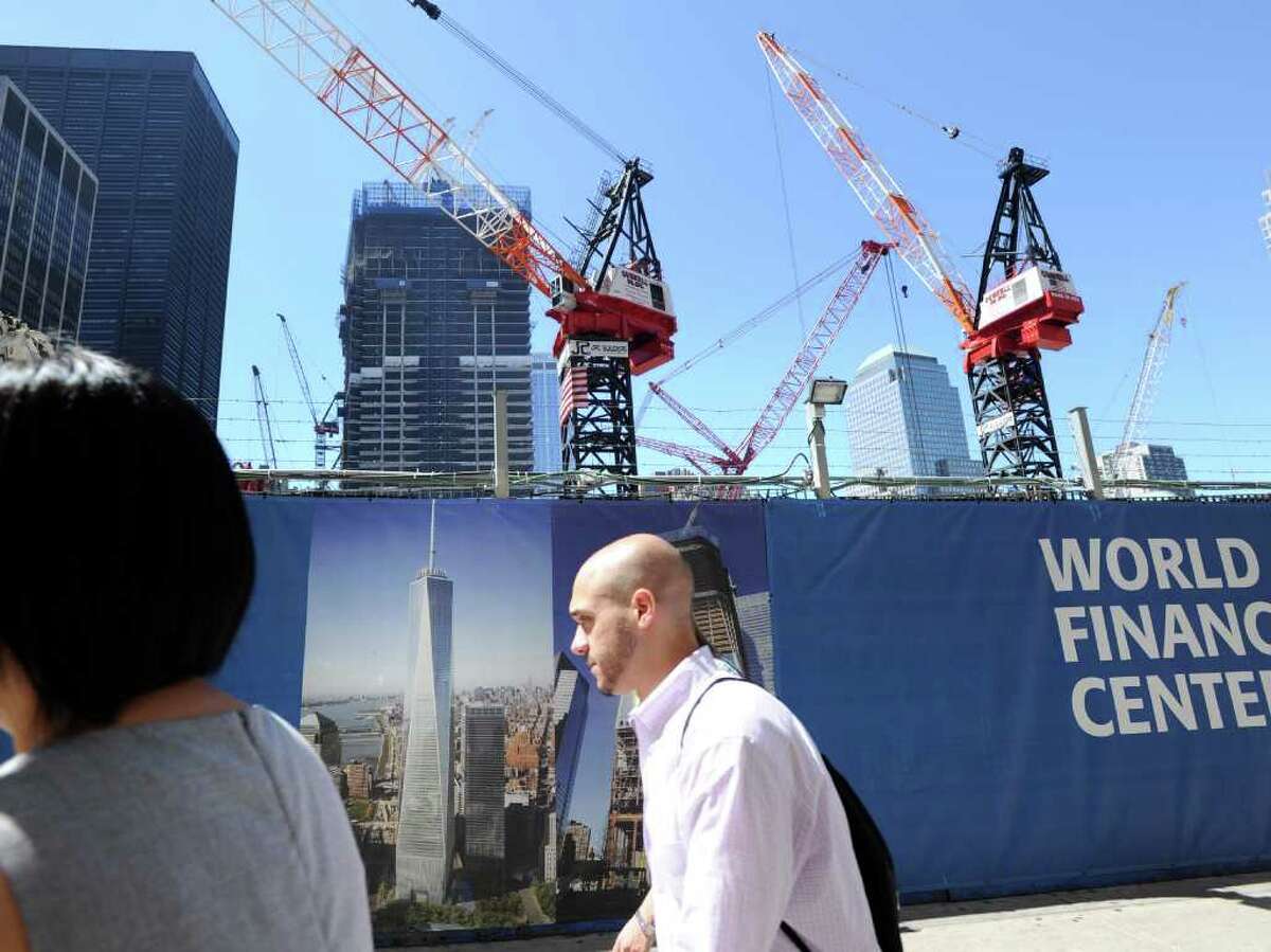 'You get back up': Freedom Tower rises from the void of ground zero
