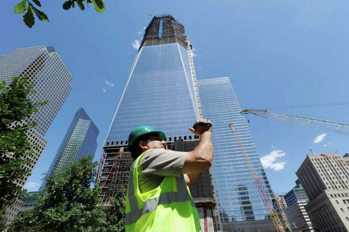 'You get back up': Freedom Tower rises from the void of ground zero