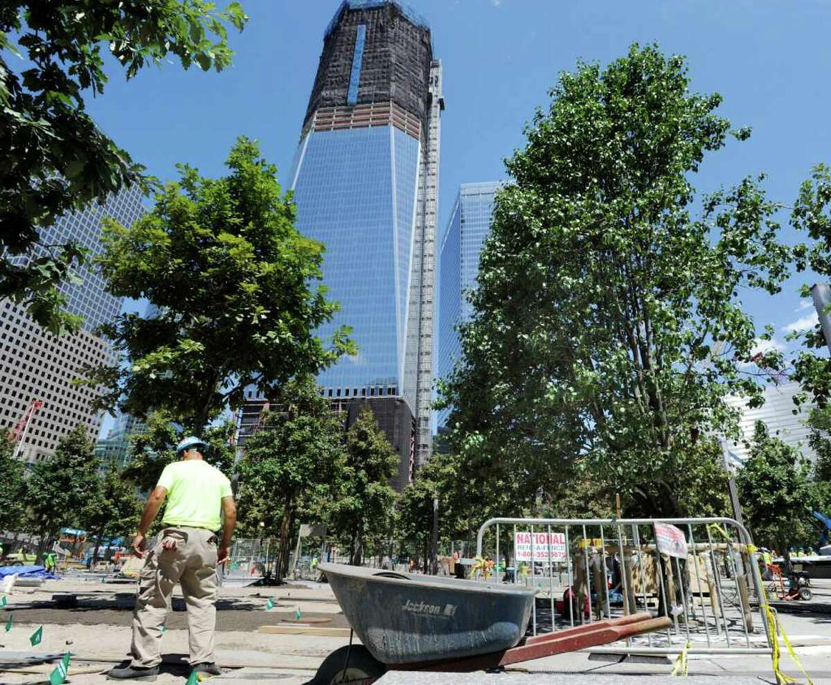 'You get back up': Freedom Tower rises from the void of ground zero