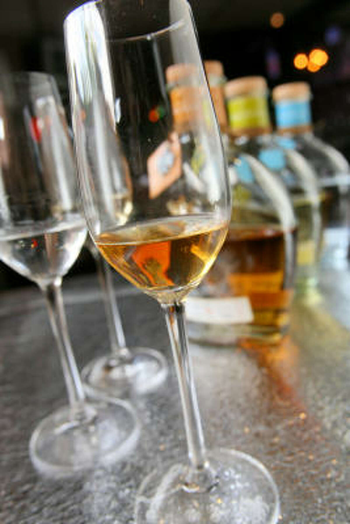 Riedel makes glasses for different kinds of wines and spirits, such as the tequila glasses in its Ouverture line.
