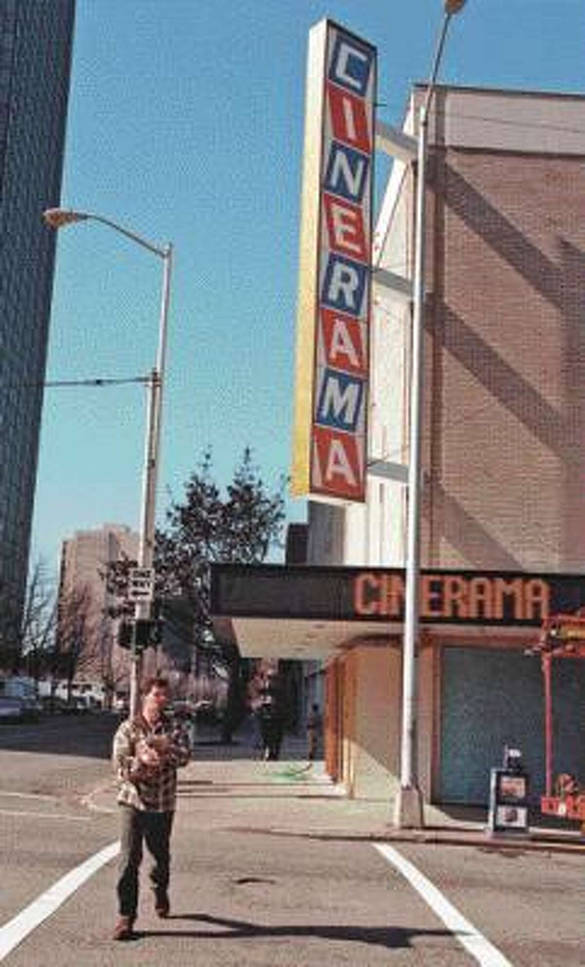 Microsoft big shot Paul Allen used a bit of his dough to purchase Seattle's endangered Cinerama Theatre. He spruced up the theater of his childhood as a "gift to the city."