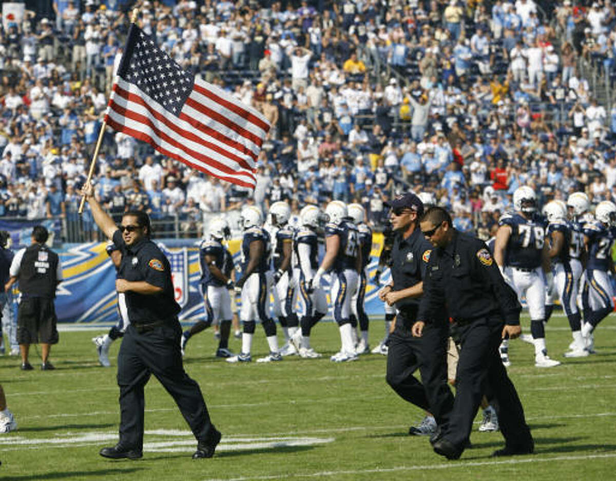 Governor Participates in Chargers vs. Texans Coin Toss