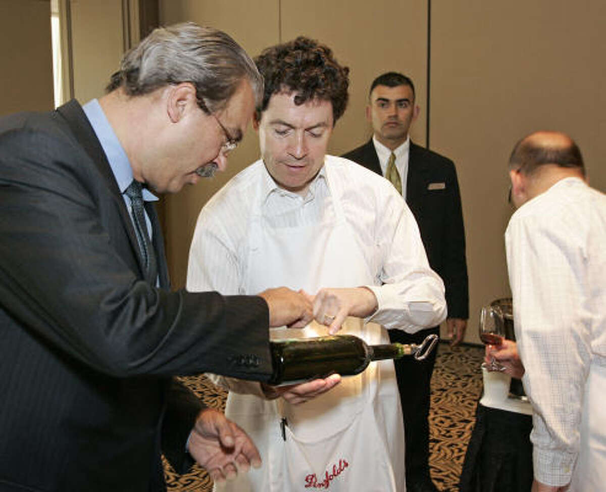 Penfolds wine recorking seminar