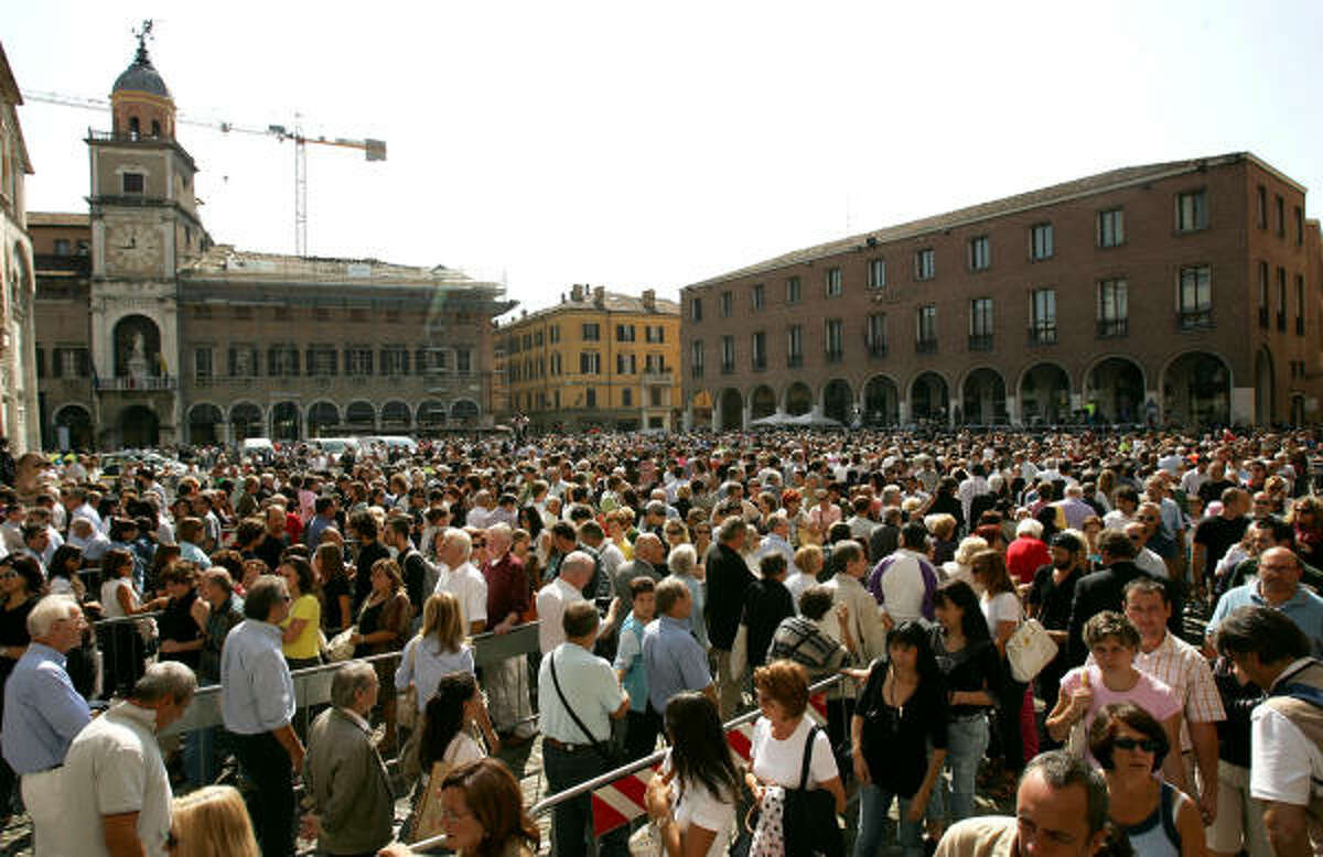 Funeral for Pavarotti