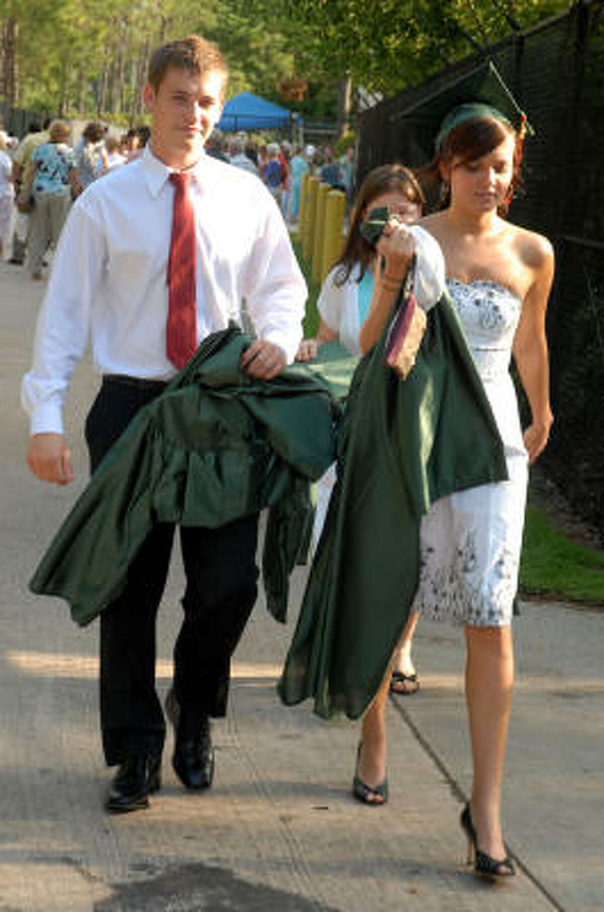 The Woodlands High School graduation photo gallery