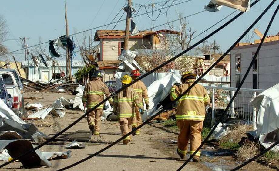Tornadoes, severe weather strike Cactus, Texas Houston Chronicle