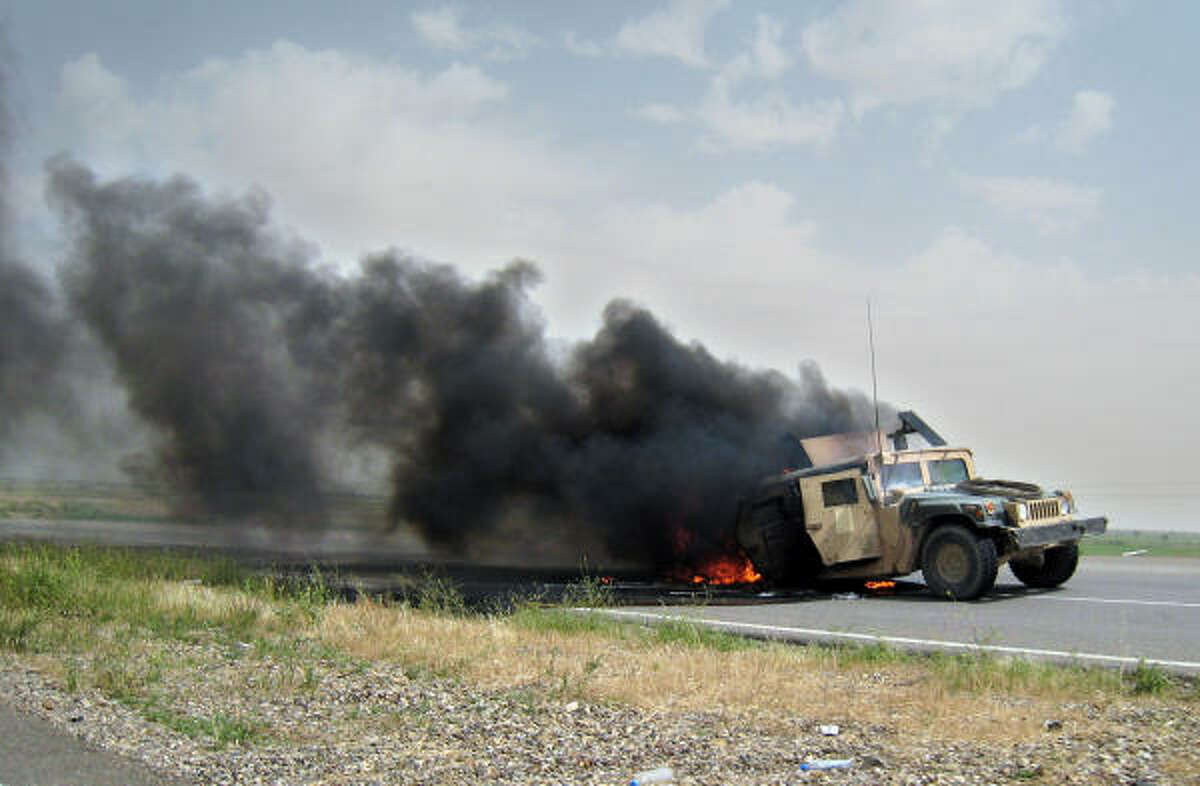 Bombs tear through Baghdad