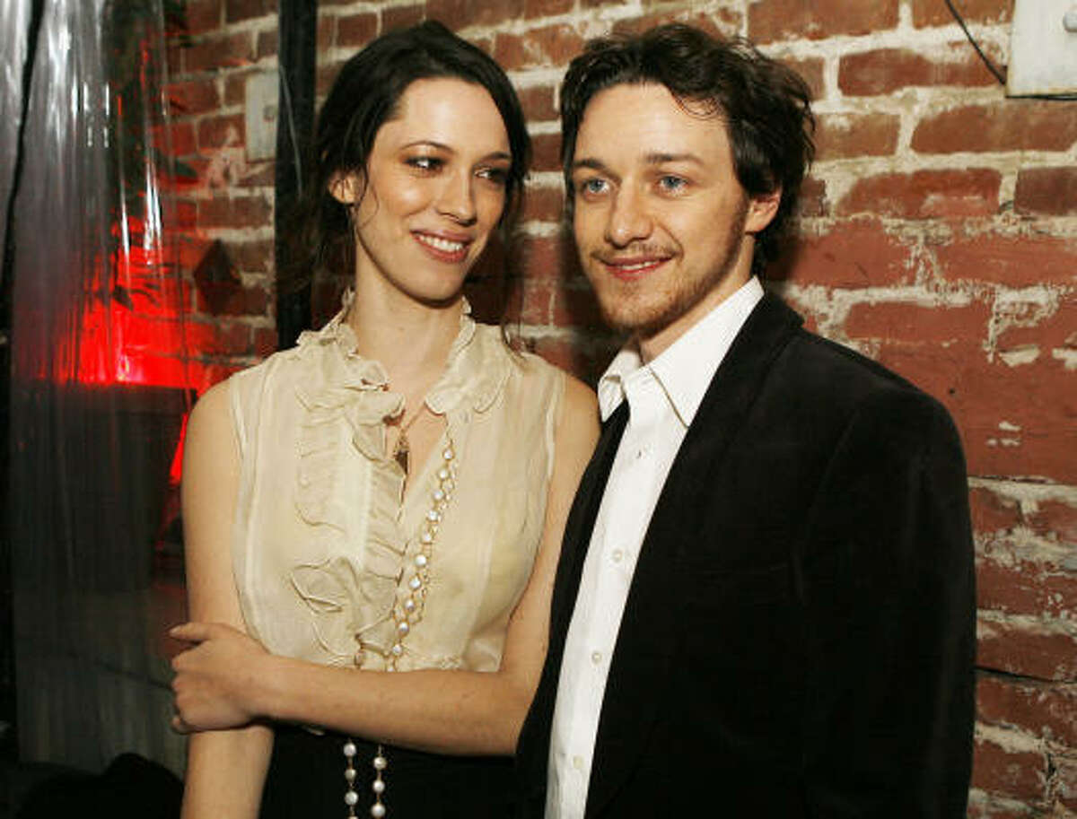 Rebecca Hall and James McAvoy