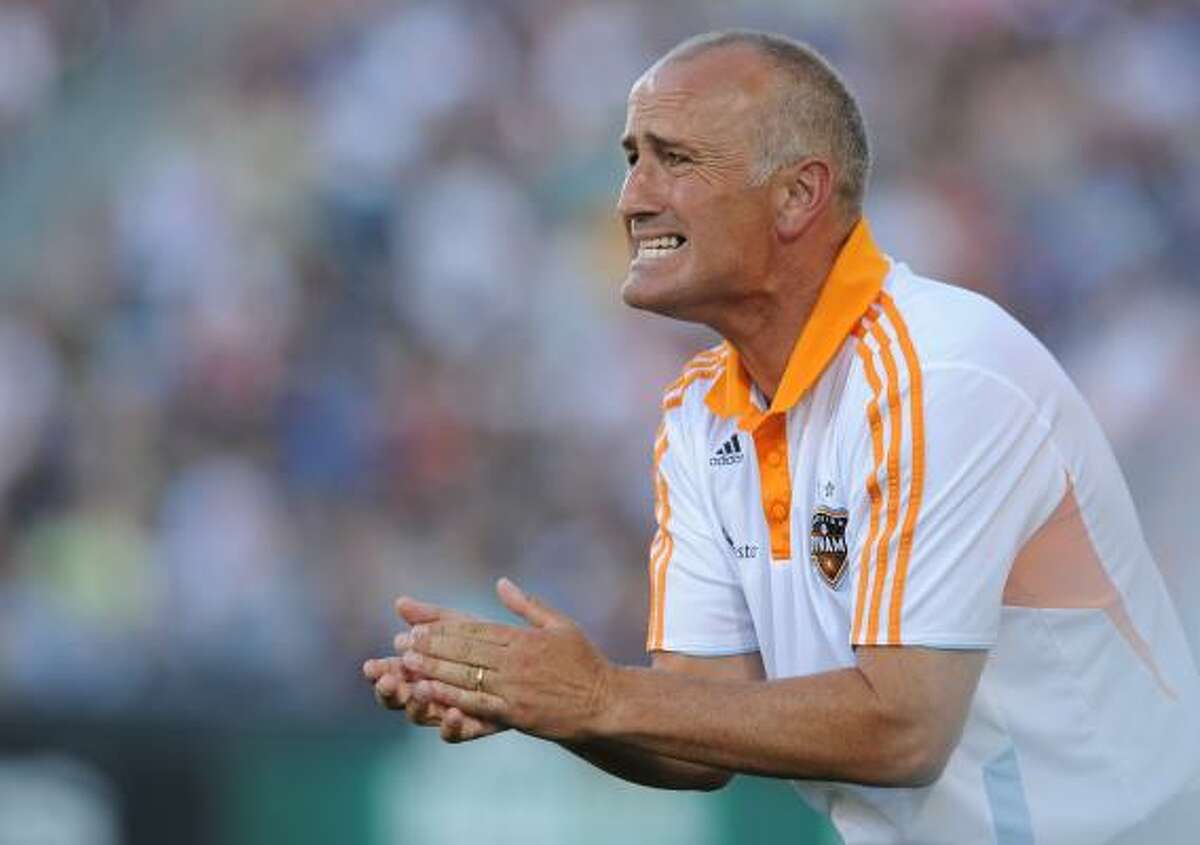 Dynamo coach Dominic Kinnear must weigh the importance of hosting a wild card or resting his key players Sunday if there's no way they can finish among the top three in the division.