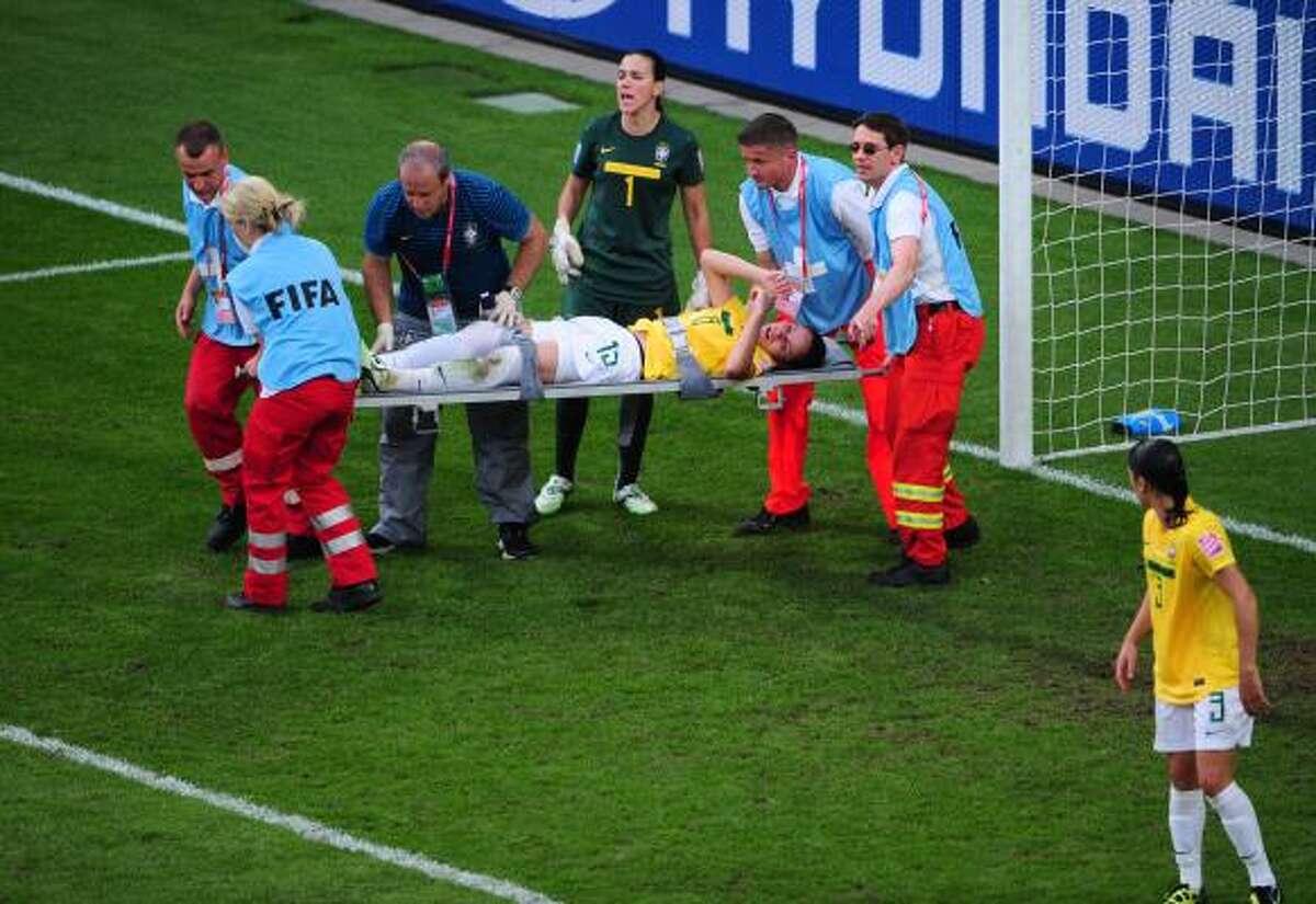 Fake injuries, flops more common in men's soccer game