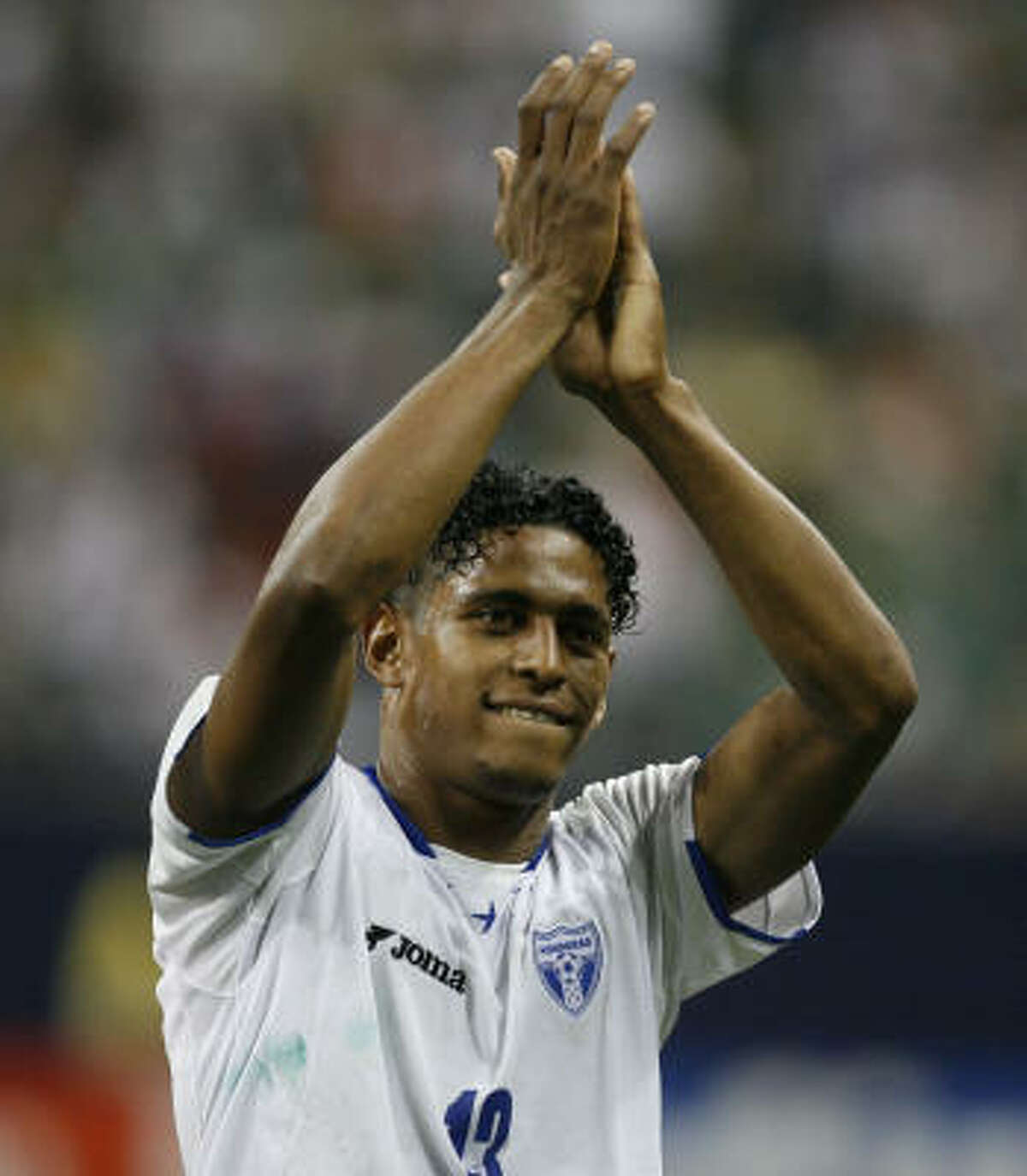 Carlo Costly has scored 18 goals in over 48 appearances with the Honduran national team.