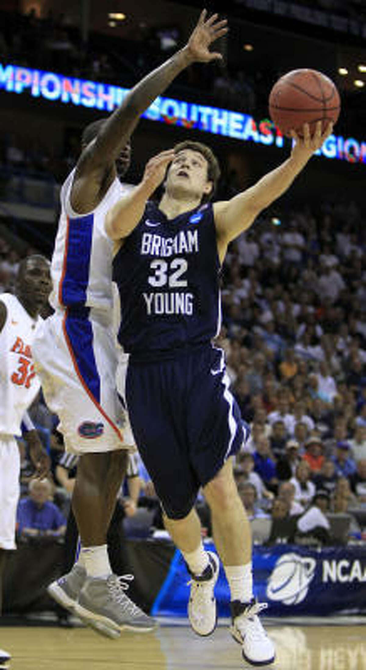 Jimmer Fredette may be one of the players available at No. 14 if the Rockets retain the pick.