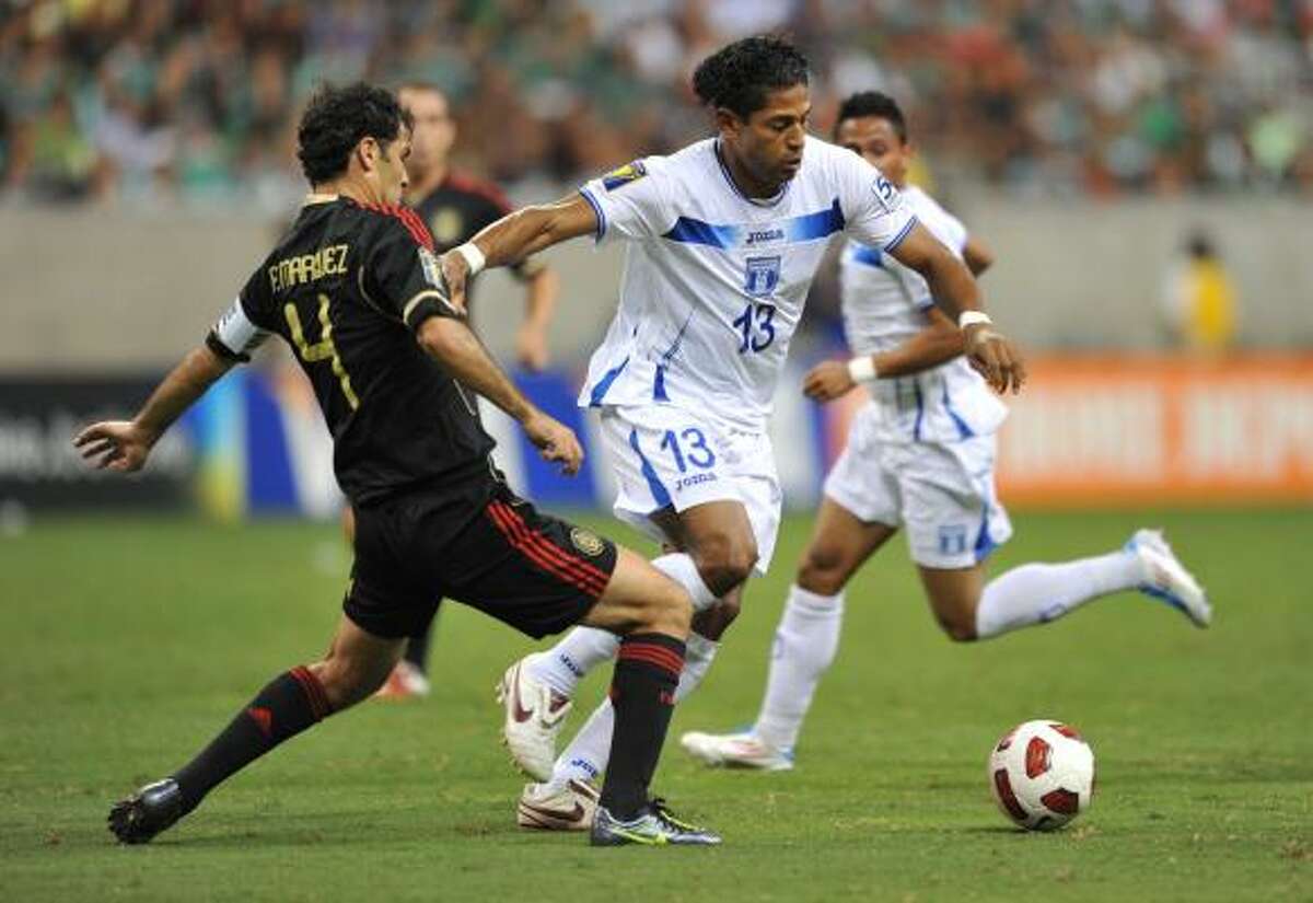 Honduras forward Carlo Costly showed off his scoring ability in the Gold Cup at Reliant Stadium.