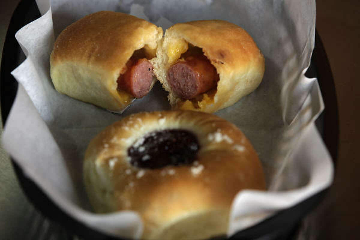 Kolaches were brought to Texas by Czech immigrants.
