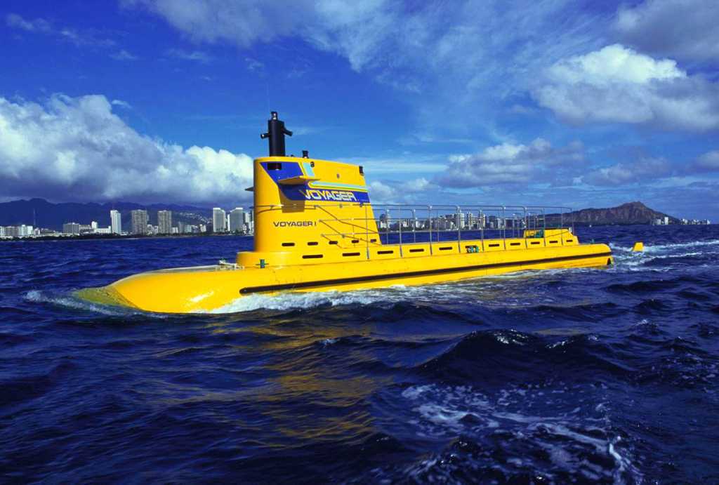 Submarines! While this one pictured isn't one of Paul Allen's, his Octopus yacht houses a 10-man yellow submarine (Allen's a music fan) and a smaller, remote-control submersible for exploring the ocean floor.