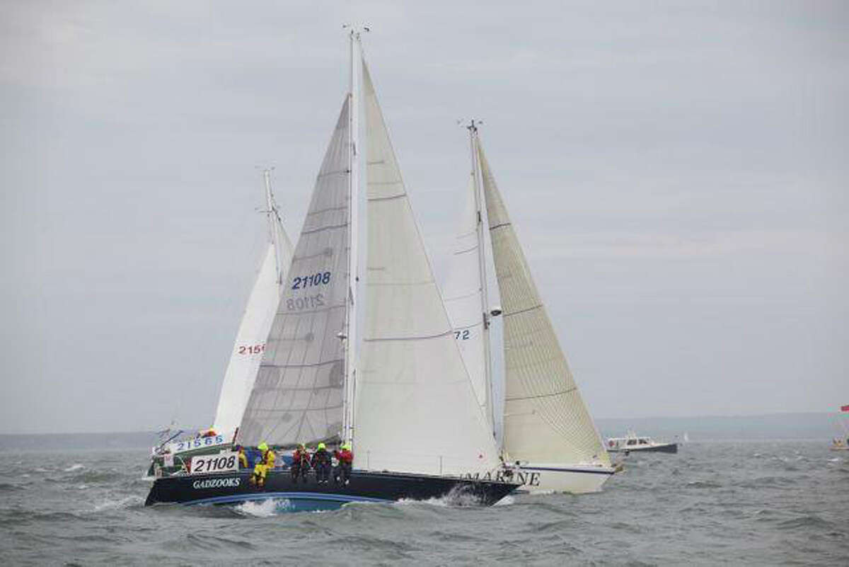 The Gadzooks boat competes in the Marion-Bermuda race.