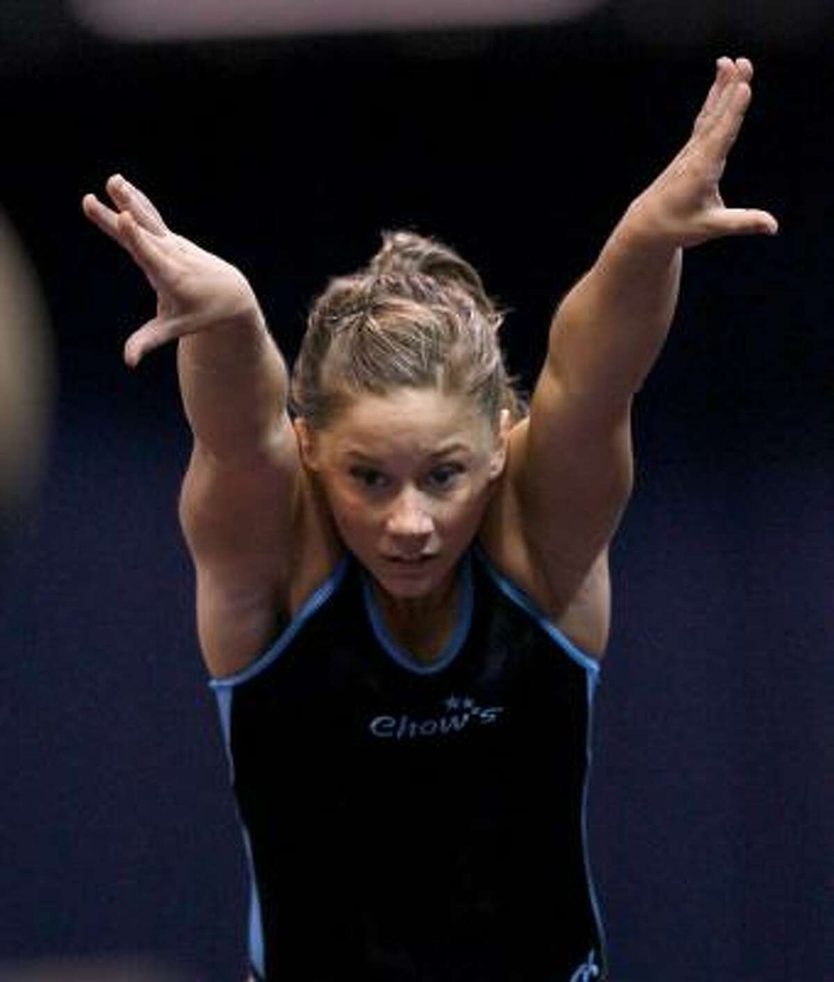 Gymnast Johnson ready to compete on repaired knee