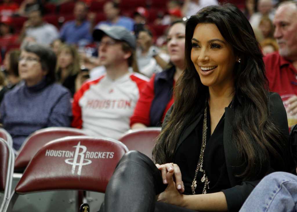 Travis Scott & Kylie Jenner Spotted Courtside At Houston Rockets Game