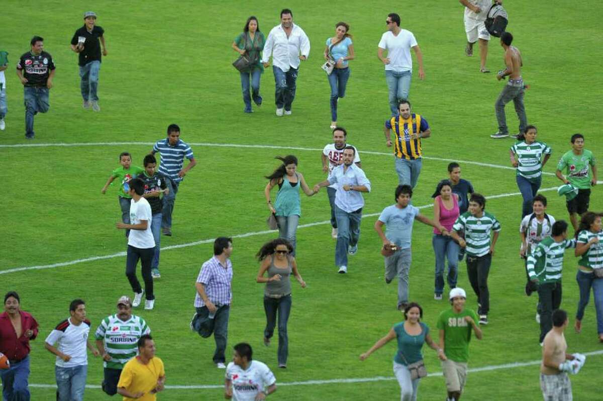 Mexican Soccer Game Suspended Because Of Gunfire