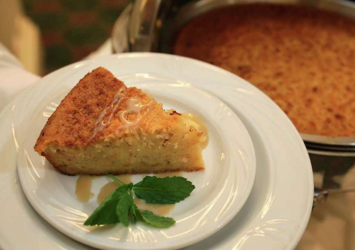 The chefs at the Menger Hotel may change, but the recipe for bread pudding remains a classic.