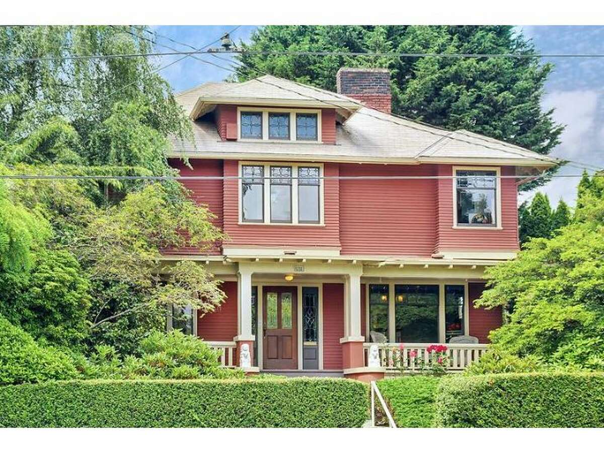 Here's a classic Foursquare home built in 1911 at 2519 31st Ave. S., in Seattle's Mount Baker neighborhood. The 3,790-square-foot house has four bedrooms, 3.25 bathrooms,a large front port, leaded glass, wide, exposed-wood moldings, a finished basement and a two-car garage. The 5,000-square-foot lot features a deck behind the house. It's listed for $649,000. (Listing: www.windermere.com/index.cfm?fuseaction=listing.listingDetailUpdated&listingID=130487155)