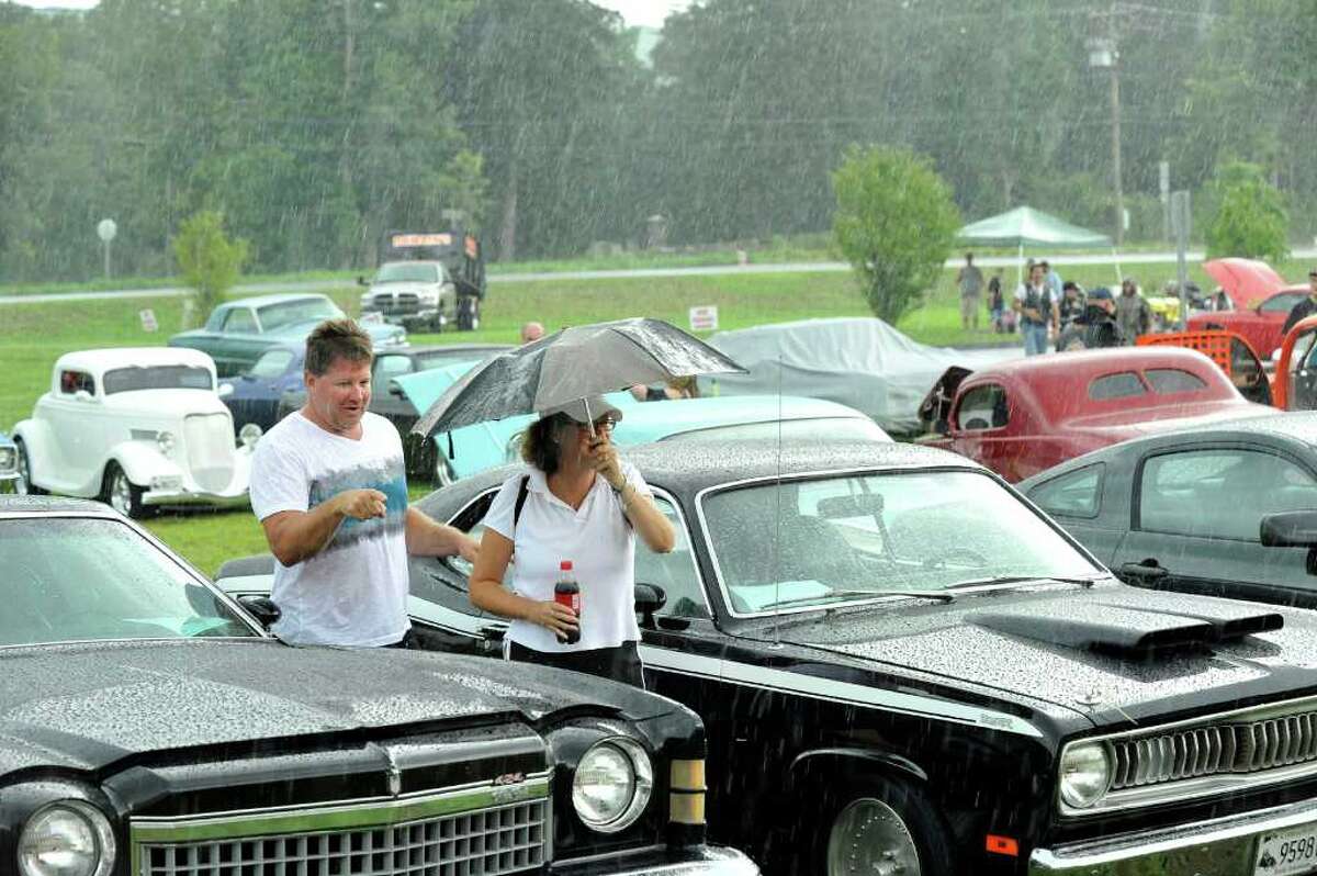 New Milford Show n Shine got sun and rain