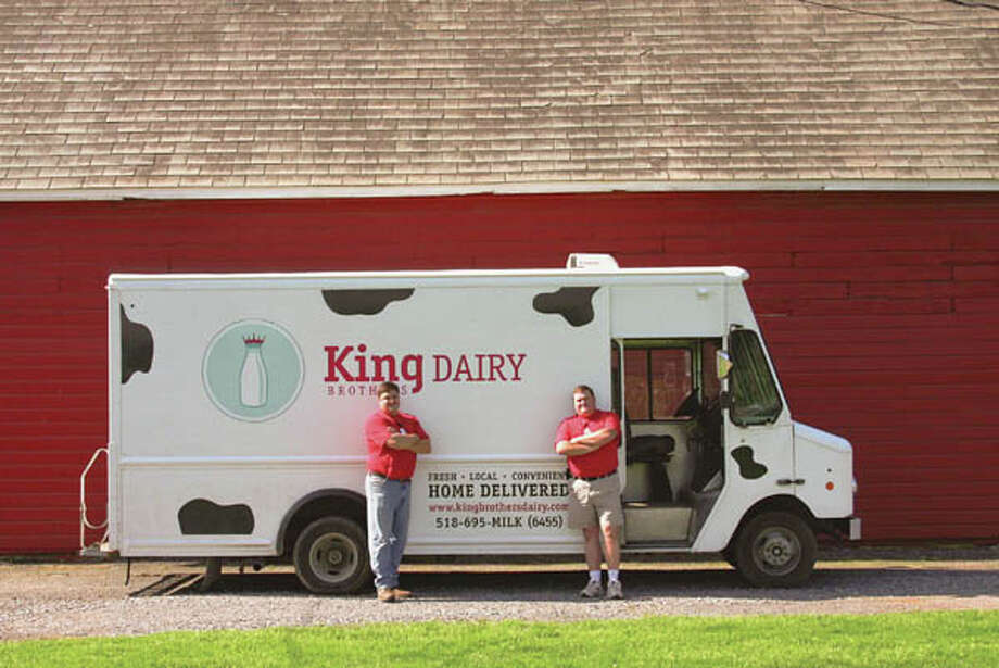 Farmfresh milk from King Brothers Dairy Times Union
