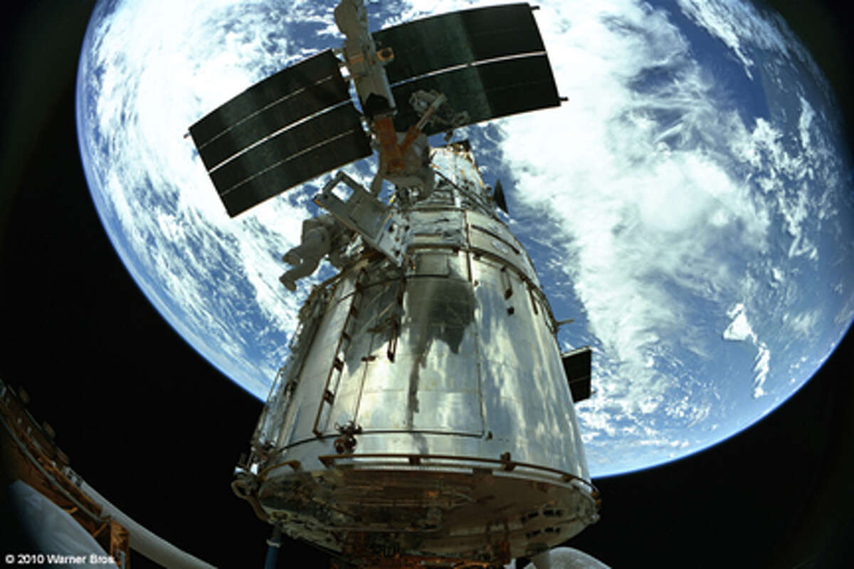 A scene from the film "Hubble 3D."