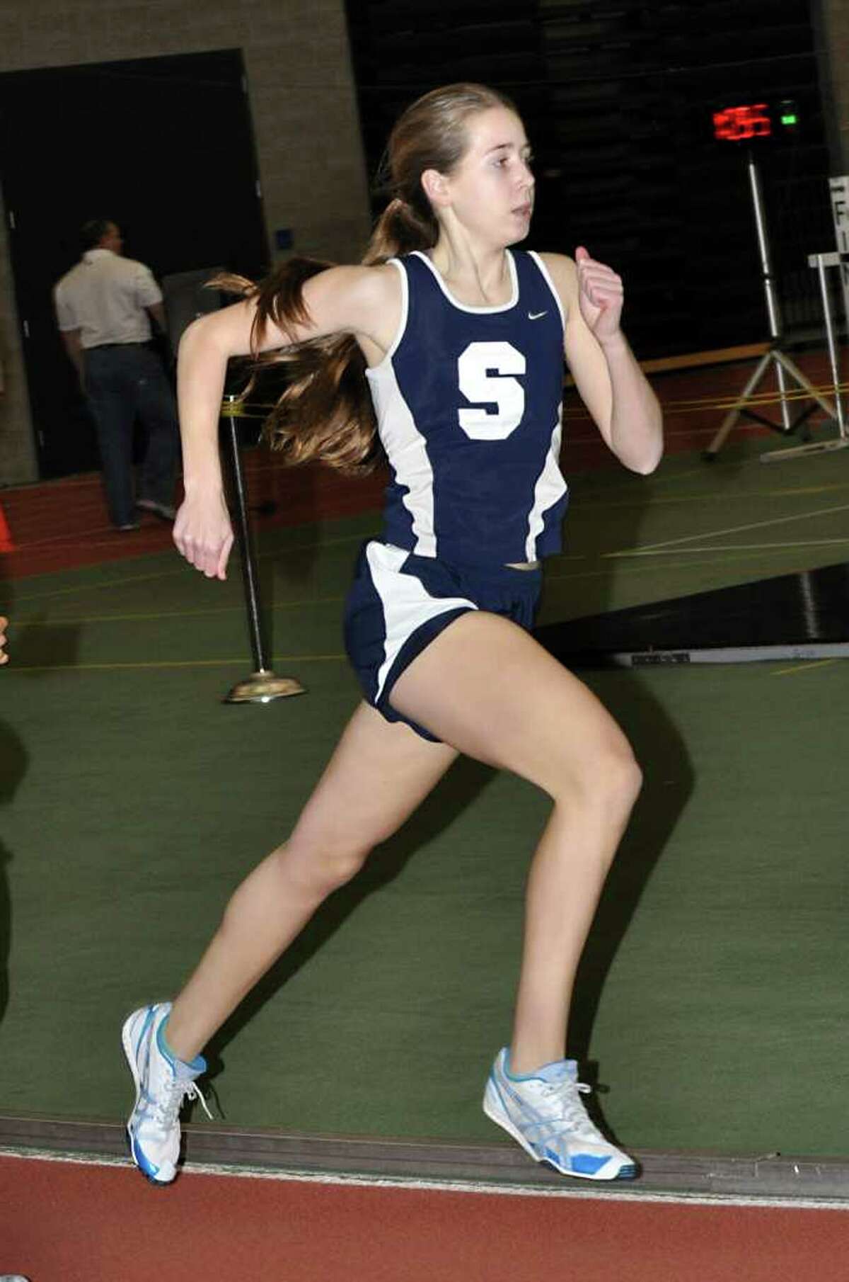 Ingrid Johnson was Staples' top runner from middle to long distance events the past two years and is competing for Johns Hopkins University this year.