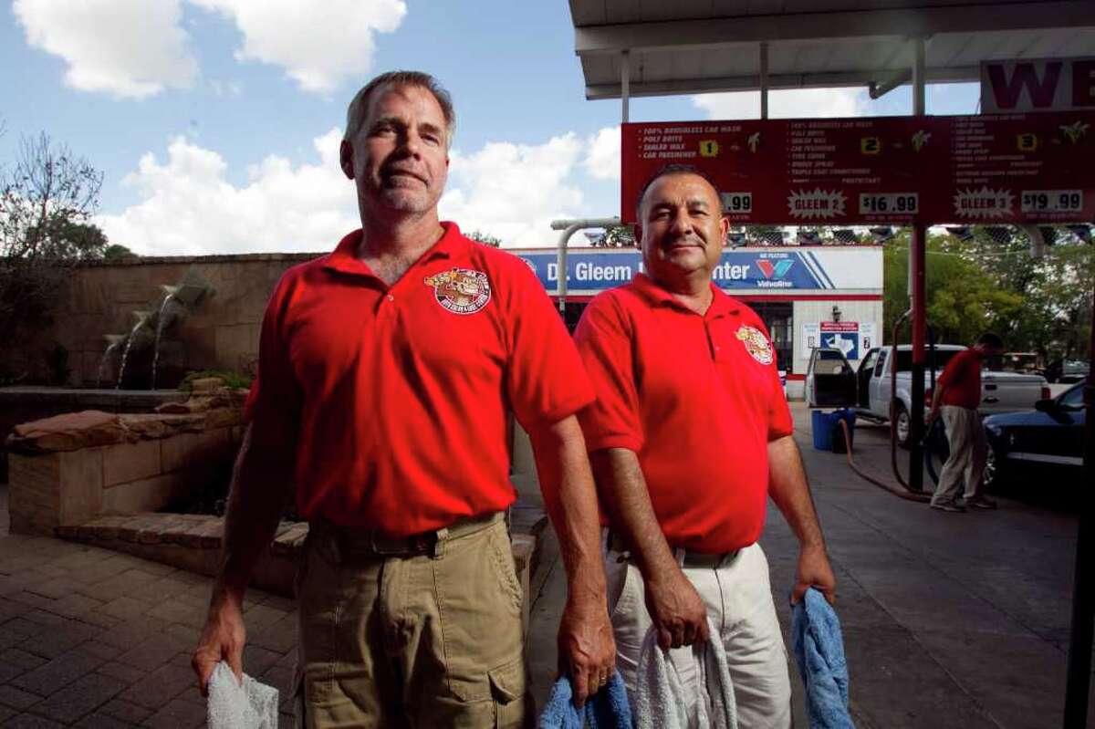 Multitasking at the carwash