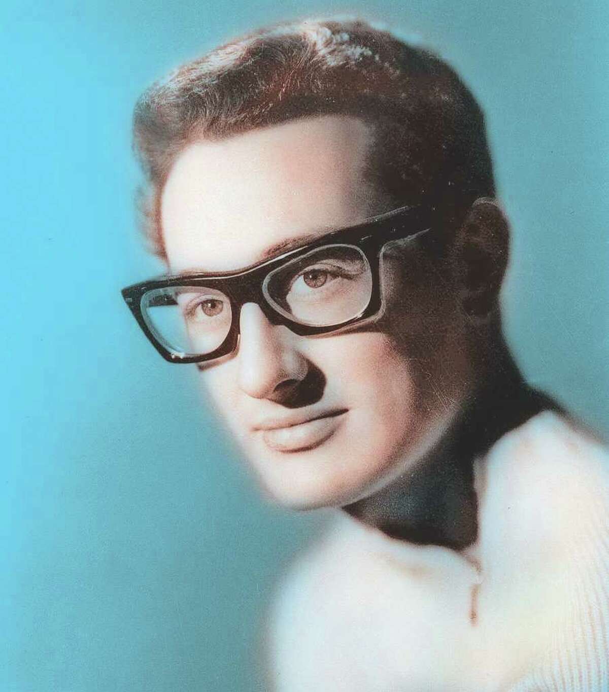 This is an undated file photo of Buddy Holly who died in 1959. For thousands of '50s rock 'n' roll fans who travel each year to the Surf Ballroom in Clear Lake, Iowa, the music lives on and remains reason for an annual celebration to honor Holly, Ritchie Valens and J.P. ``The Big Bopper'' Richardson who died Feb. 3, 1959, just after performing at the Surf.
