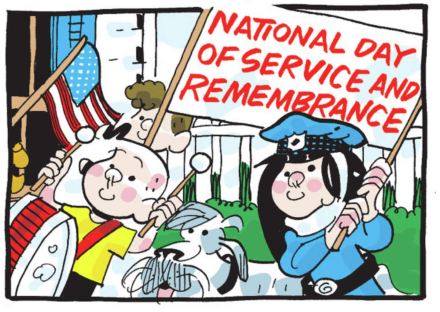 Sunday comics pay tribute to 9/11