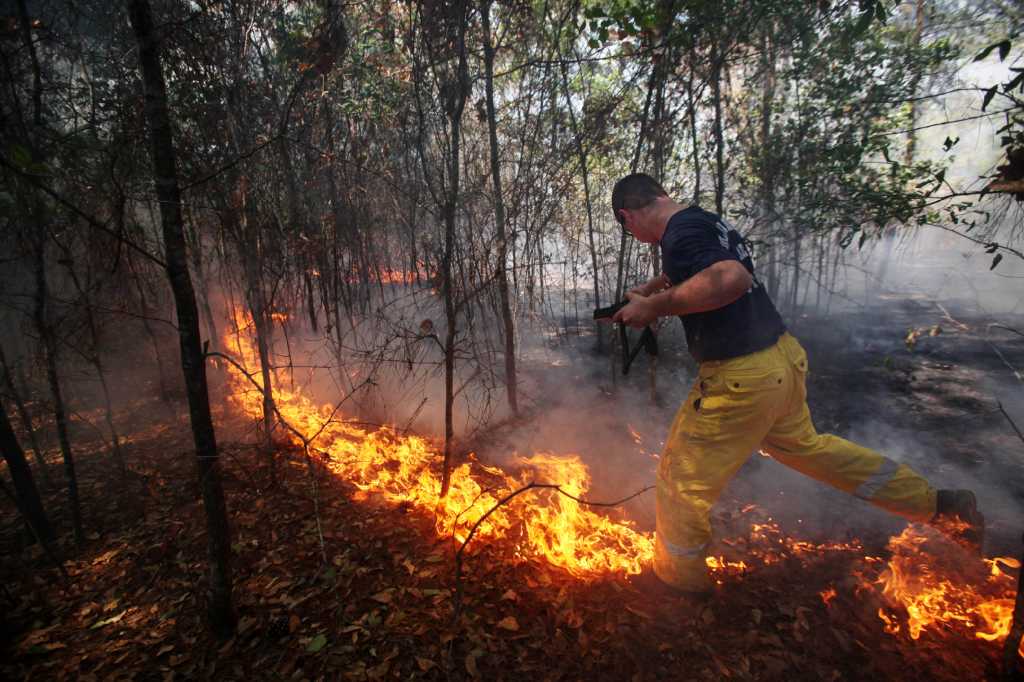 Firefighters continue to fight catastrophic wildfires