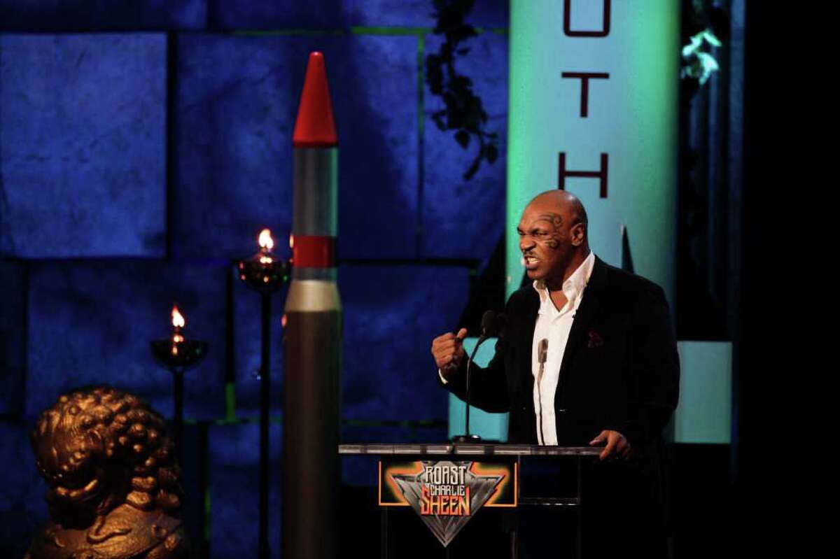 Charlie Sheen smiles through Comedy Central roast