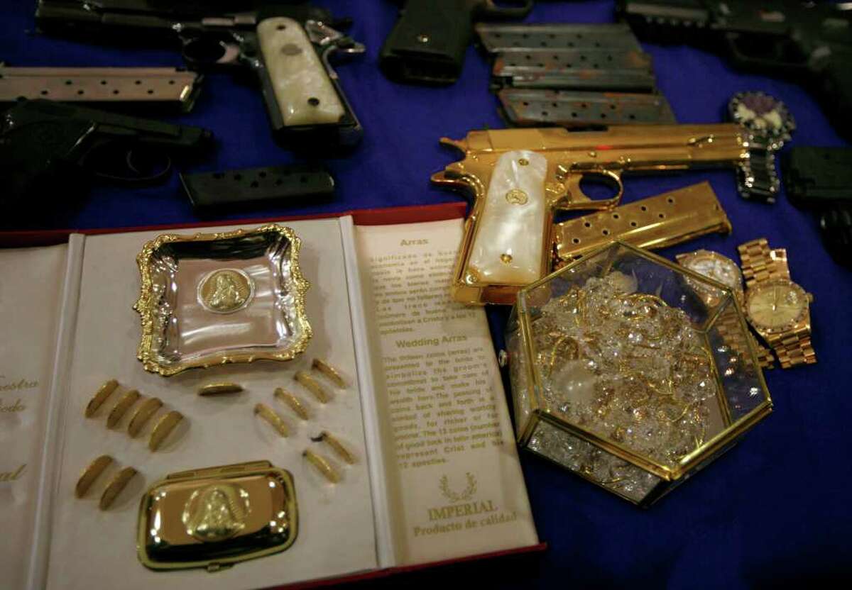 Drug cartels have the flashiest of weapons in their arsenal