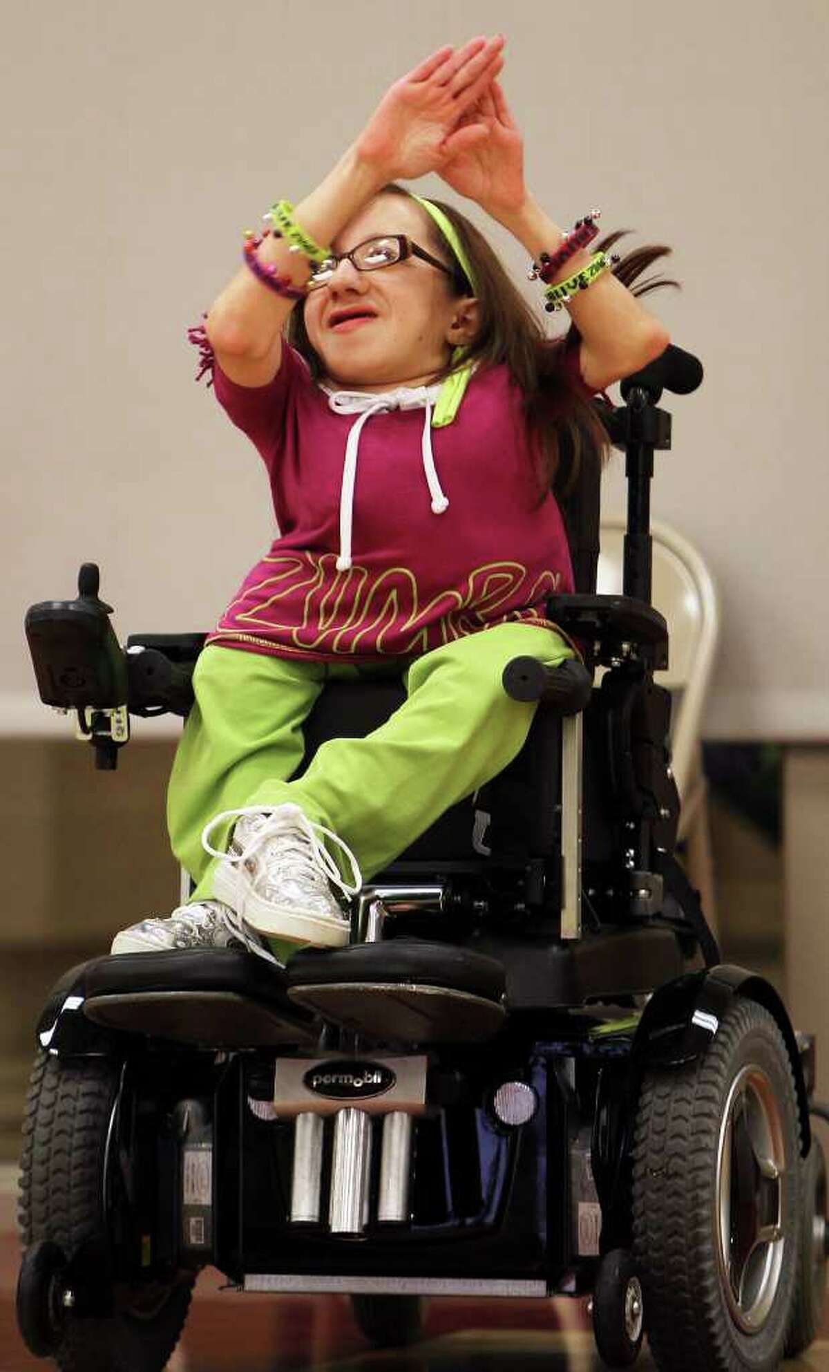 Zumba instructor is inspiration in motion