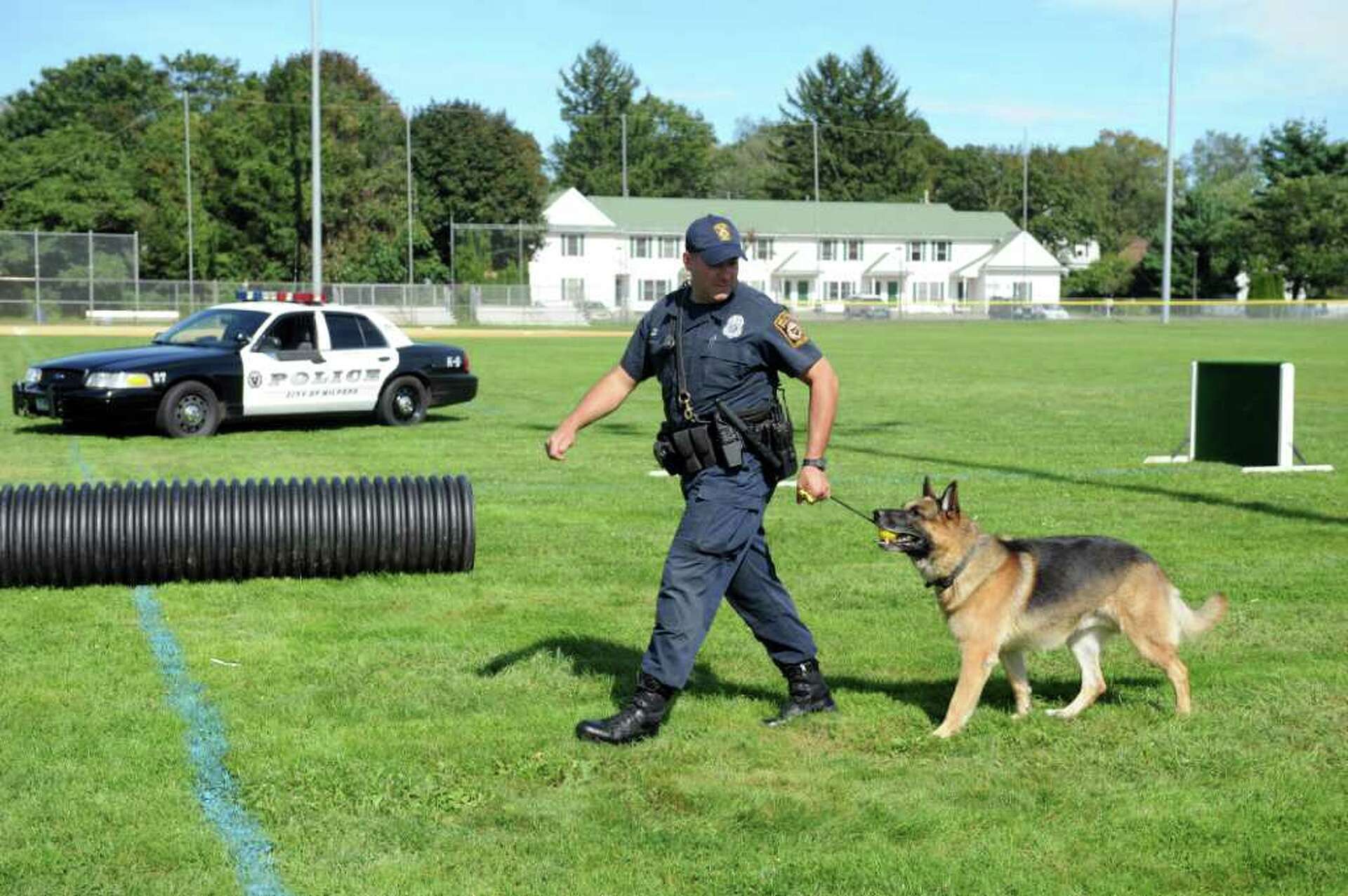 Milford police dog hopes to have his day in national competition